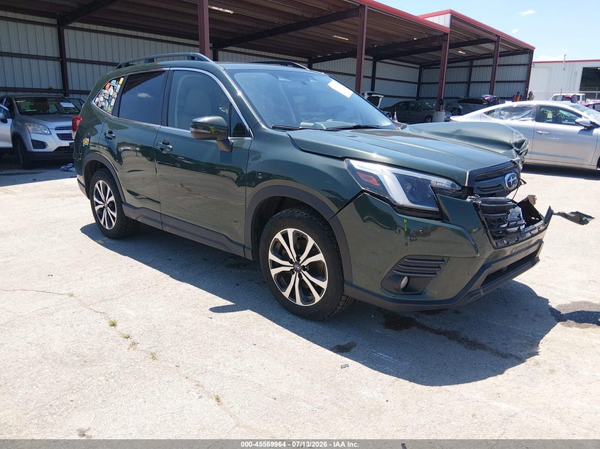 2022 SUBARU FORESTER LIMITED | JF2SKANC2NH521923 | UPCARS