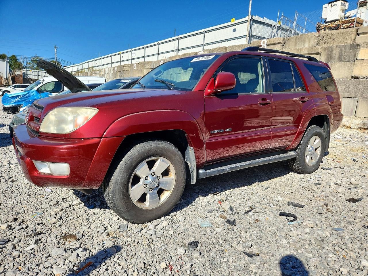 2005 TOYOTA 4RUNNER LIMITED | JTEBU17R858051760 | UPCARS