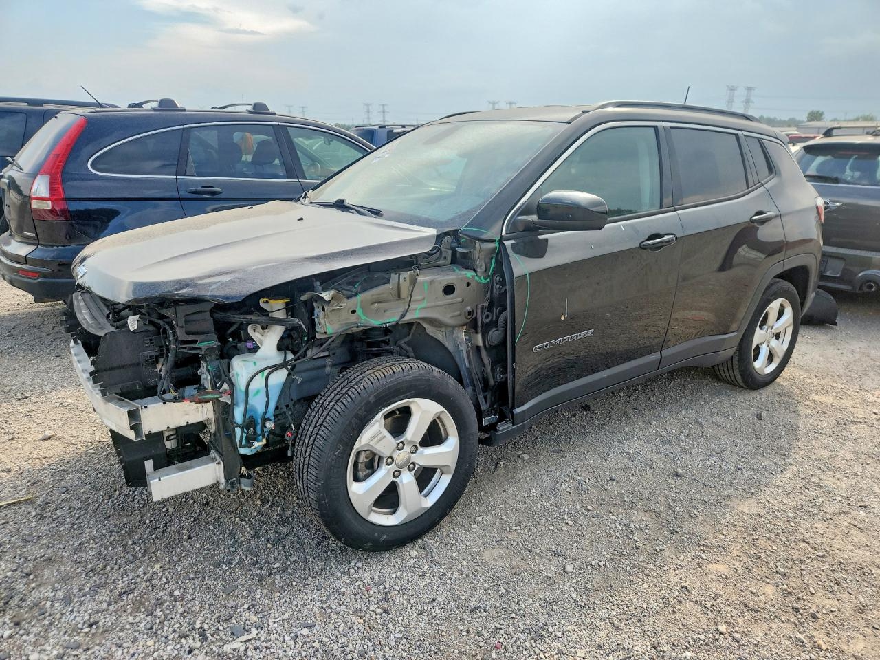 2019 JEEP COMPASS LATITUDE | 3C4NJCBB7KT699250 | UPCARS