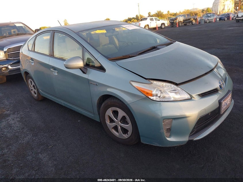 2014 TOYOTA PRIUS THREE | JTDKN3DU5E1828829 | UPCARS