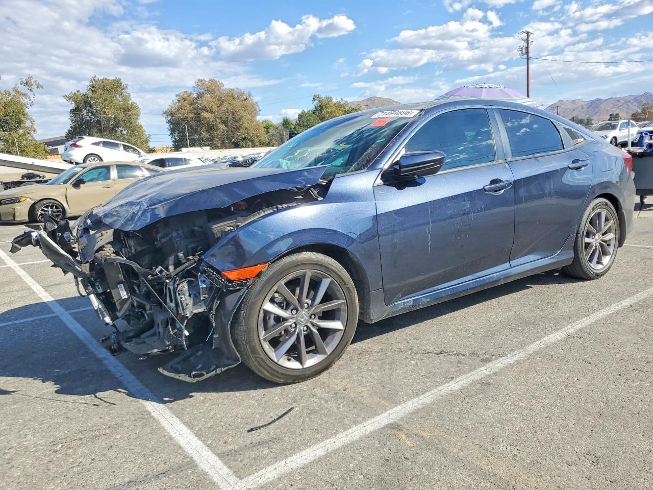 2021 HONDA CIVIC EX | 19XFC1F33ME203471 | UPCARS
