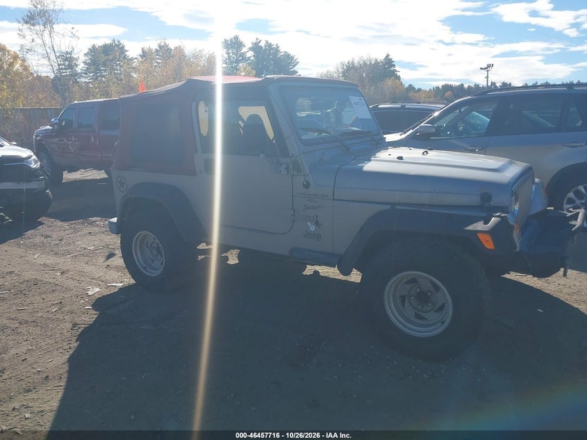 2001 JEEP WRANGLER SPORT | 1J4FA49S21P364605 | UPCARS