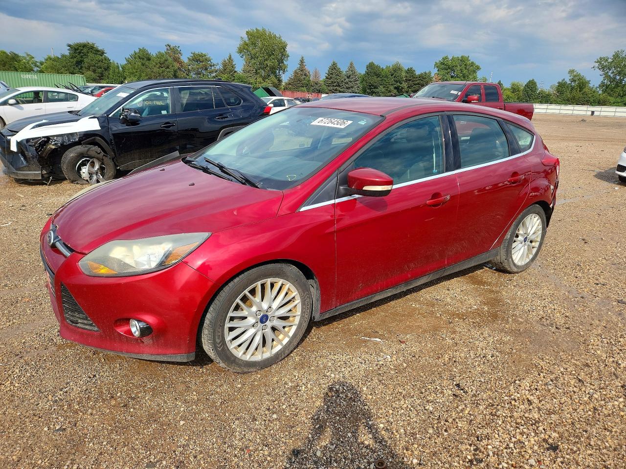 2014 FORD FOCUS TITANIUM | 1FADP3N29EL329834 | UPCARS