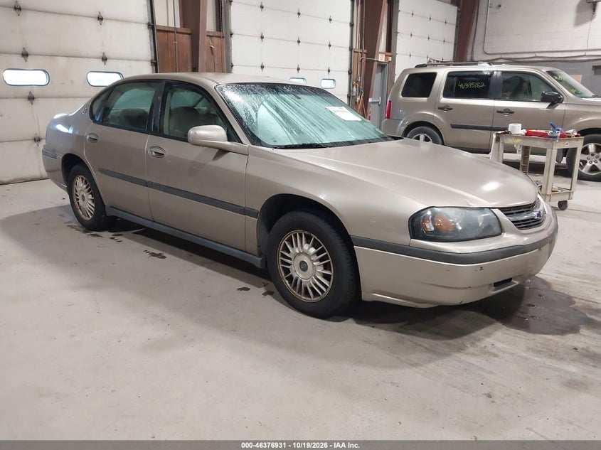 2002 CHEVROLET IMPALA | 2G1WF55E729136038 | UPCARS