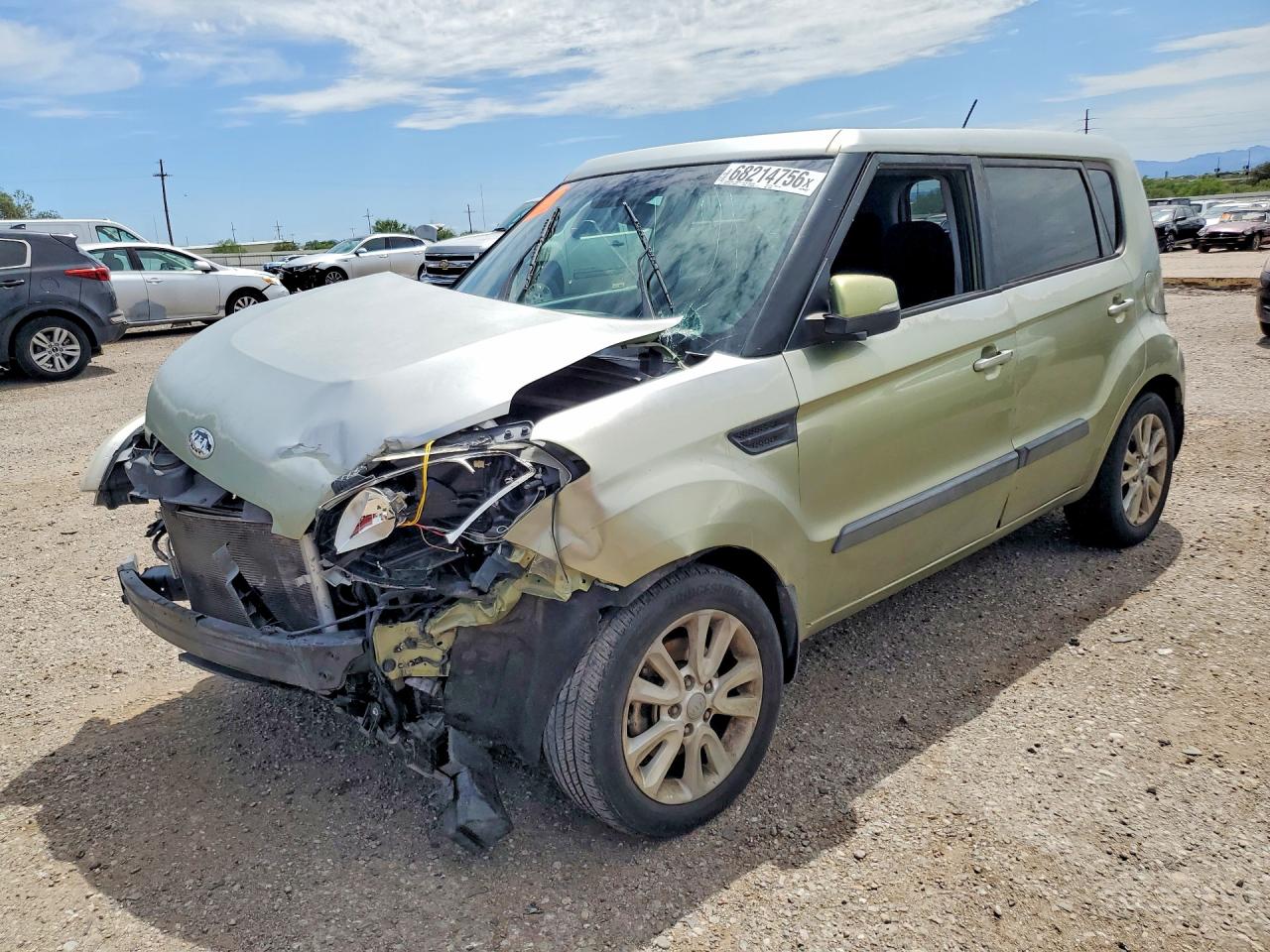 2013 KIA SOUL + | KNDJT2A60D7631094 | UPCARS