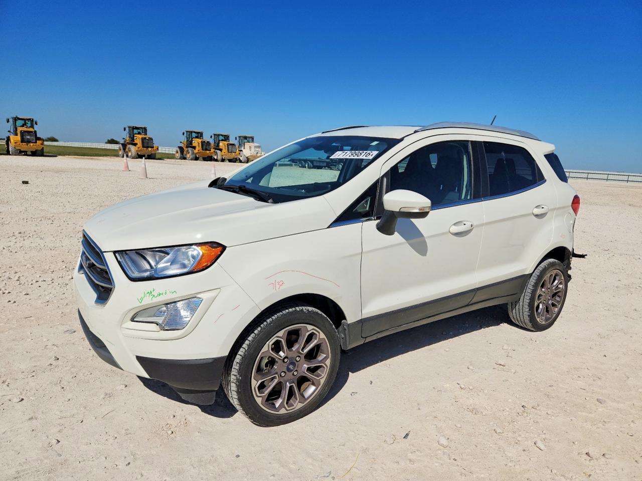2022 FORD ECOSPOR TITANIUM | MAJ6S3KL7NC463360 | UPCARS