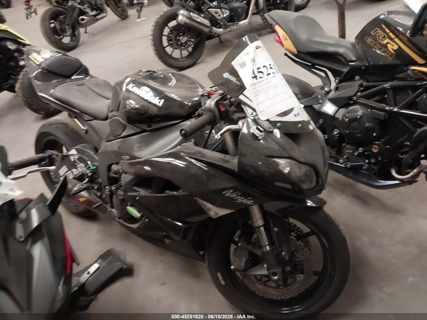 2009 KAWASAKI ZX600 R | JKAZX4R159A010496 | UPCARS
