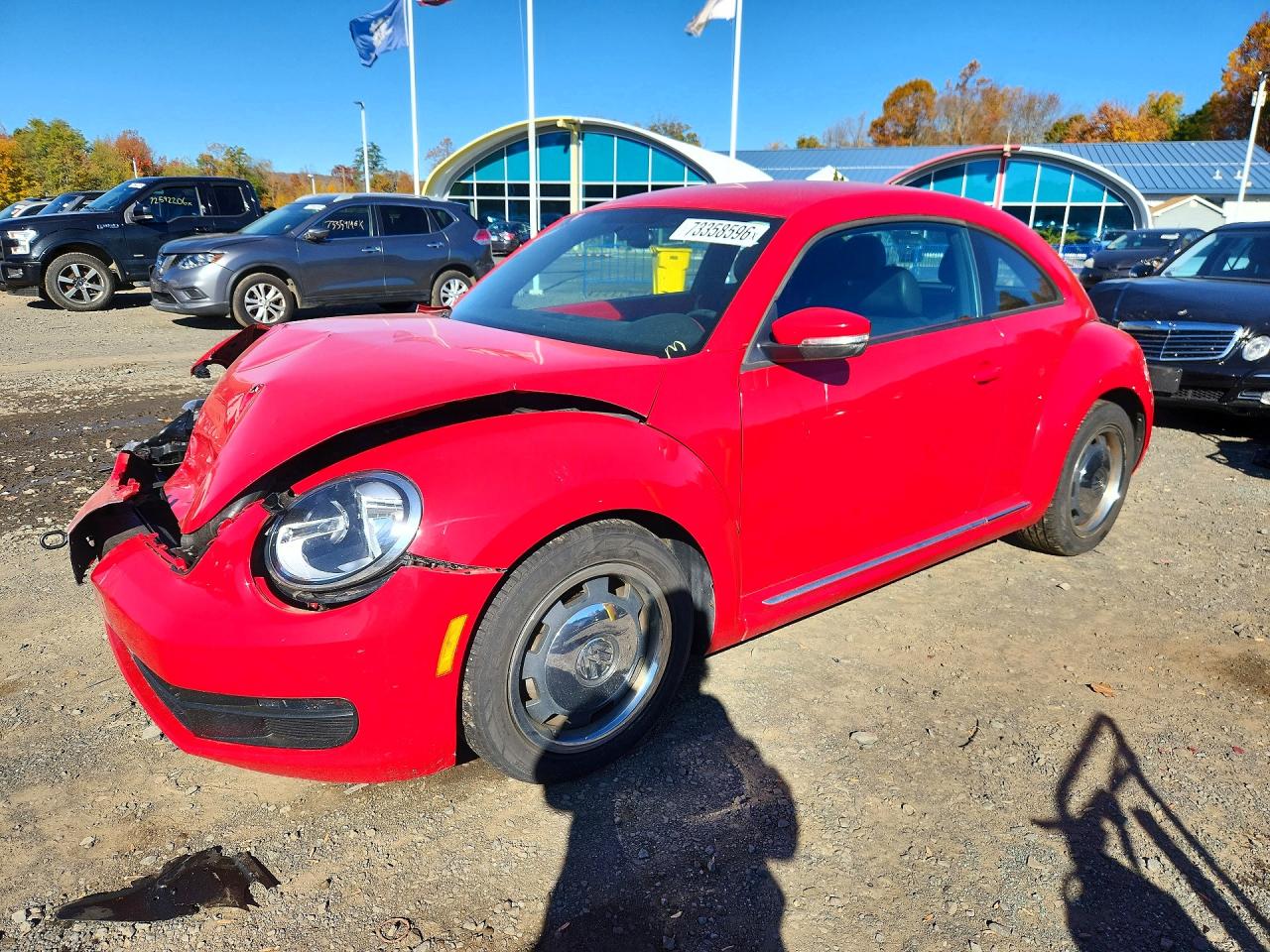 2012 VOLKSWAGEN BEETLE | 3VWJP7AT9CM611757 | UPCARS