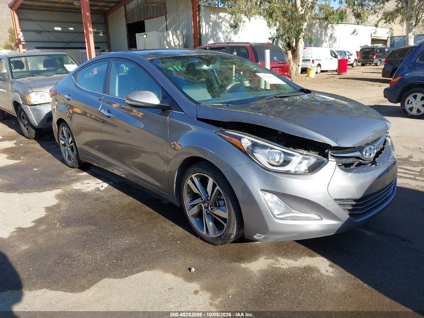 2016 HYUNDAI ELANTRA LIMITED | KMHDH4AE3GU634462 | UPCARS