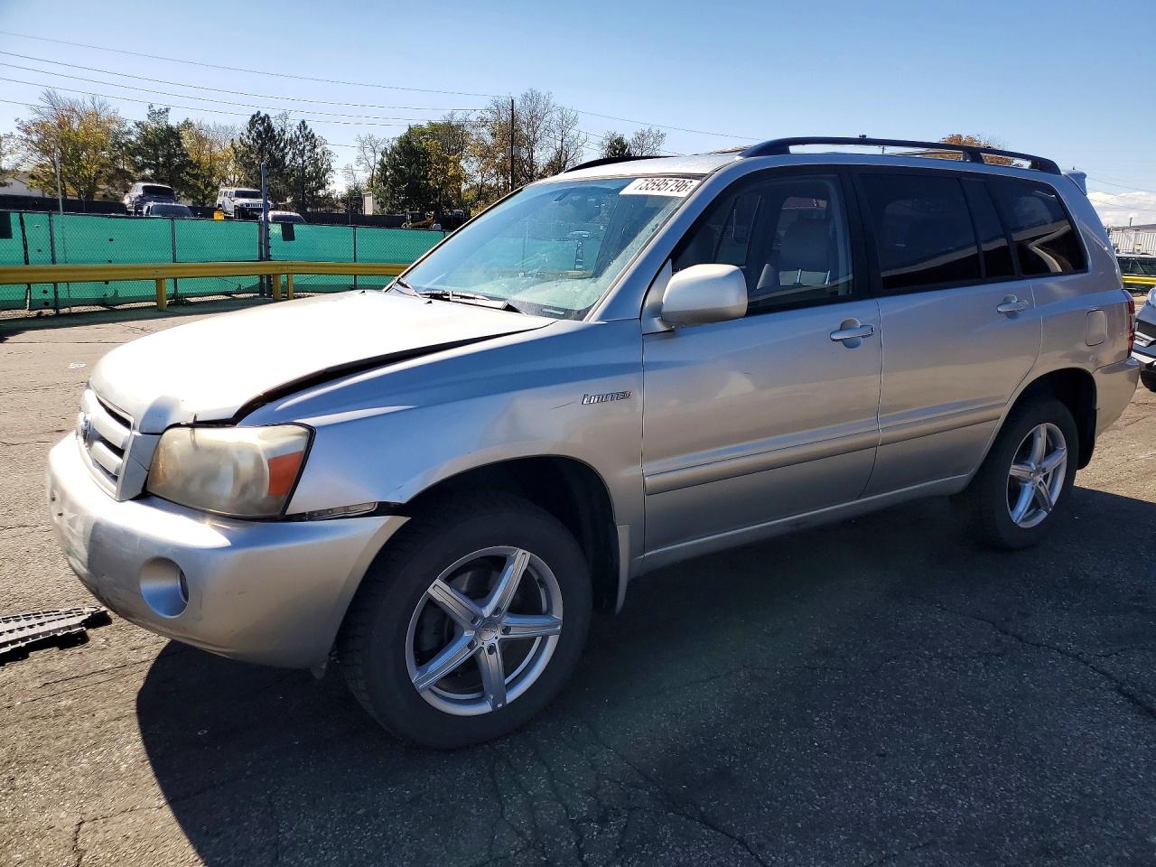 2006 TOYOTA HIGHLANDER LIMITED | JTEEP21A860160328 | UPCARS