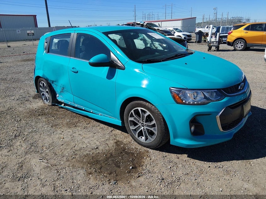 2020 CHEVROLET SONIC FWD  LT 5-DOOR | 1G1JD6SB9L4108388 | UPCARS