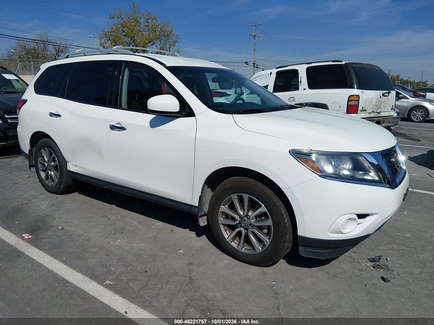2015 NISSAN PATHFINDER S | 5N1AR2MM7FC686138 | UPCARS