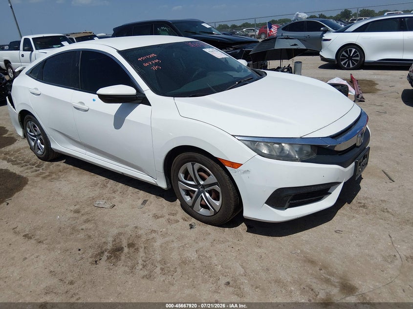 2017 HONDA CIVIC LX | 19XFC2F55HE067793 | UPCARS