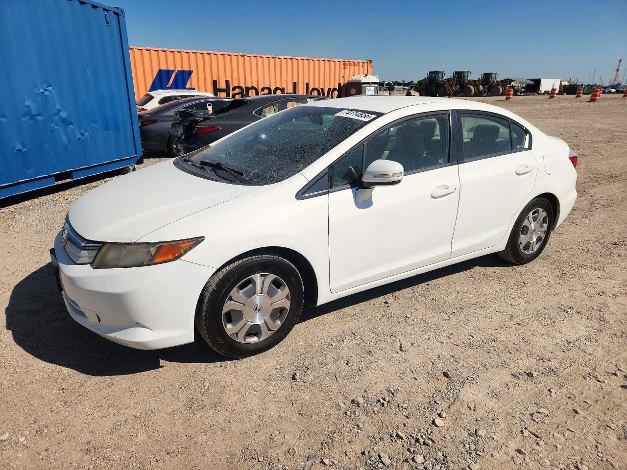 2012 HONDA CIVIC HYBRID | JHMFB4F20CS000835 | UPCARS