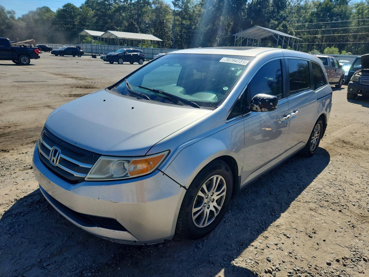 2012 HONDA ODYSSEY EXL | 5FNRL5H6XCB041942 | UPCARS