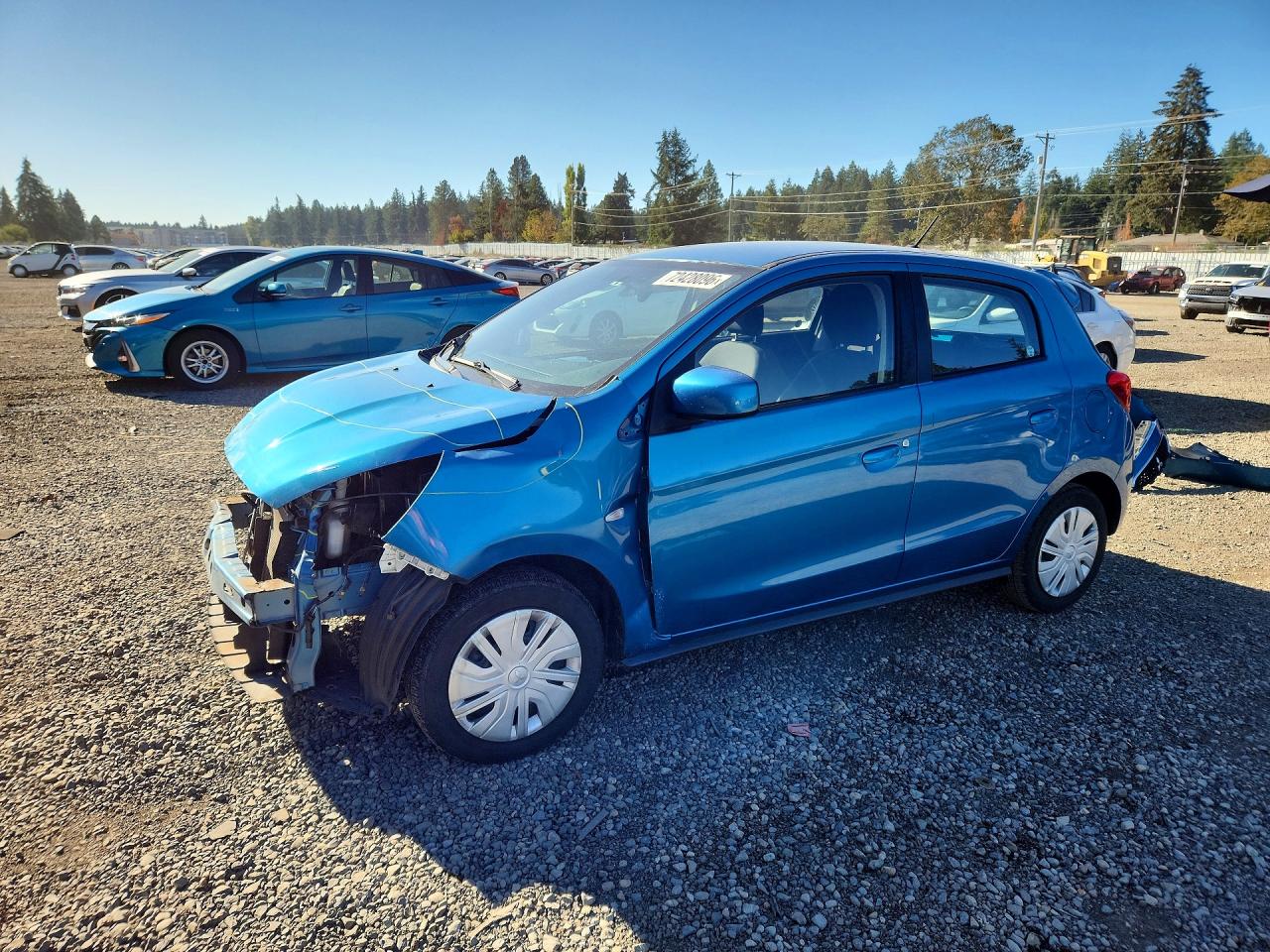 2019 MITSUBISHI MIRAG ES | ML32A3HJ5KH011295 | UPCARS