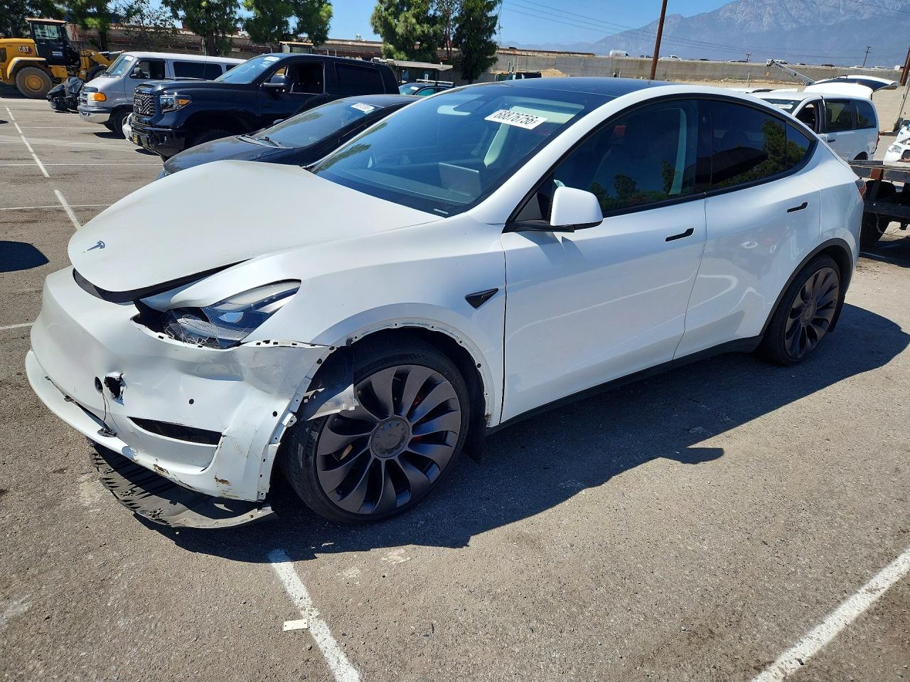 2022 TESLA MODEL Y | 7SAYGDEF2NF336750 | UPCARS