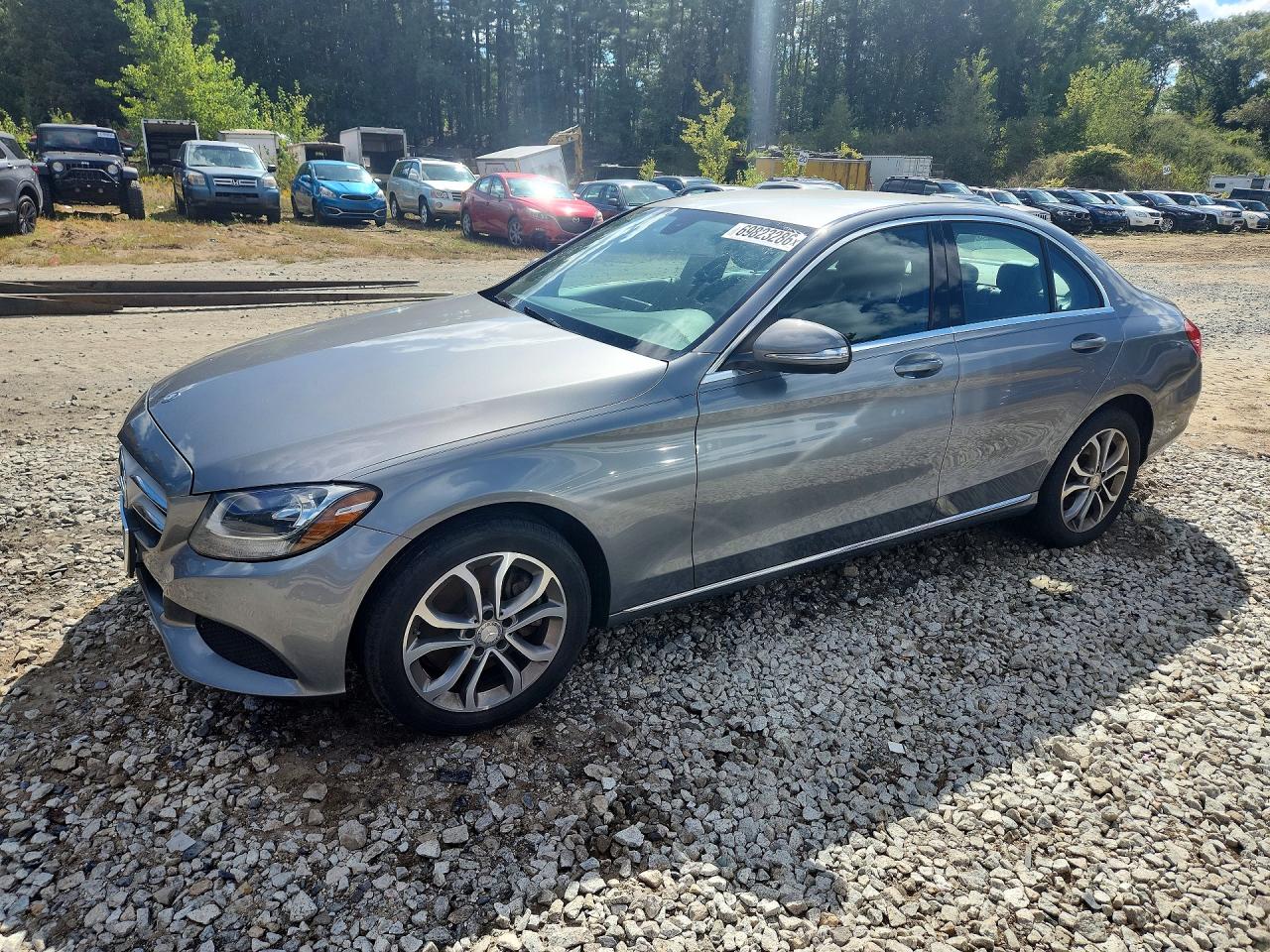 2015 MERCEDES-BENZ C-CLASS 300 4MATIC | 55SWF4KBXFU095352 | UPCARS