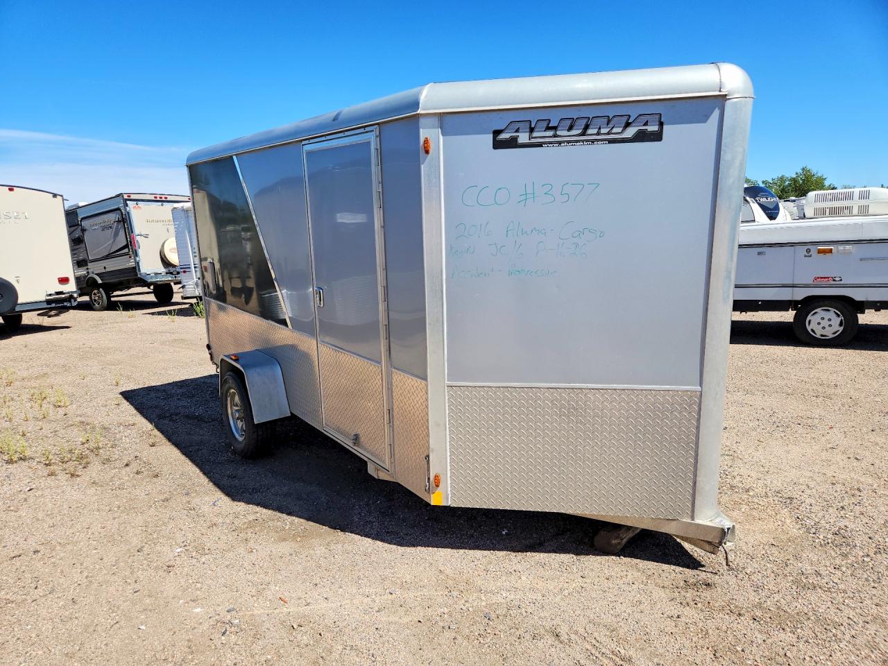2017 ALUMA UNKNOWN ENCLOSED CARGO TRAILER | 1YGAE121XHB155528 | UPCARS