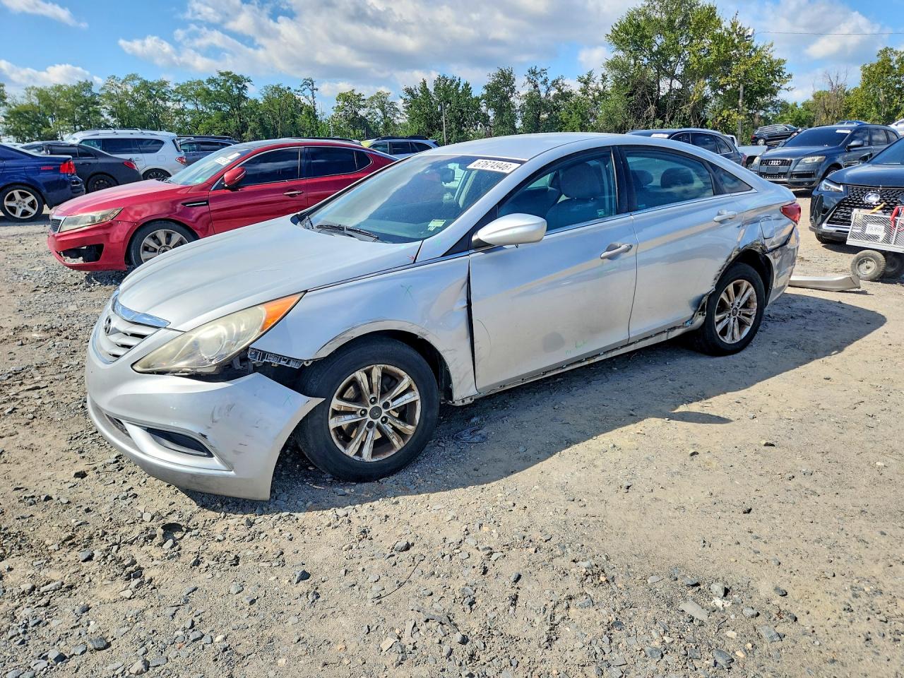 2012 HYUNDAI SONATA GLS | 5NPEB4AC8CH342514 | UPCARS