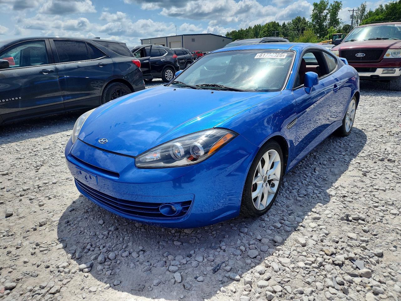 2007 HYUNDAI TIBURON GT | KMHHN66F47U237219 | UPCARS