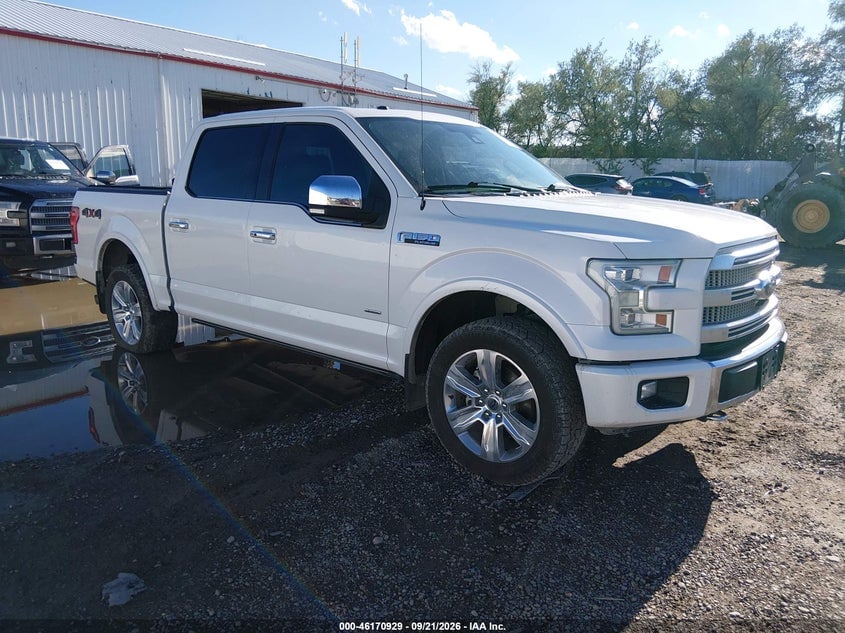 2017 FORD F-150 PLATINUM | 1FTEW1EG0HFC23941 | UPCARS