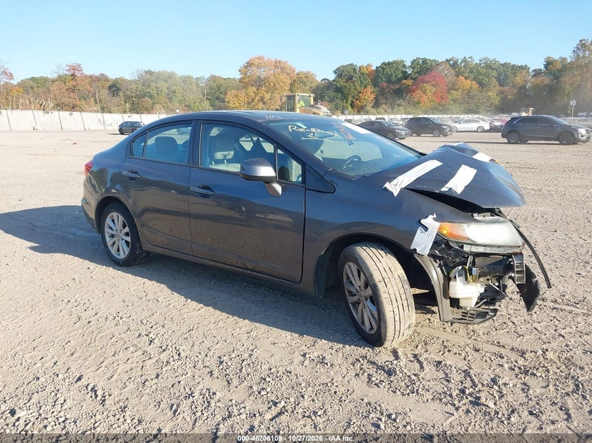 2012 HONDA CIVIC SDN EX-L | 2HGFB2F9XCH555609 | UPCARS