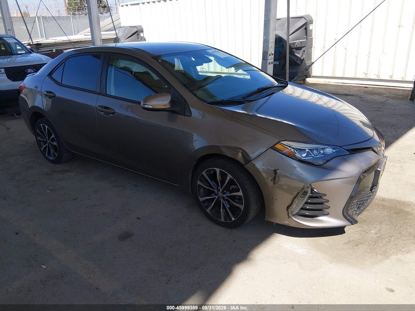 2018 TOYOTA COROLLA SE | 5YFBURHEXJP749526 | UPCARS