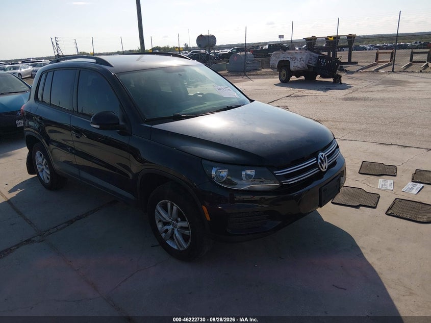 2015 VOLKSWAGEN TIGUAN S | WVGAV7AX5FW579241 | UPCARS