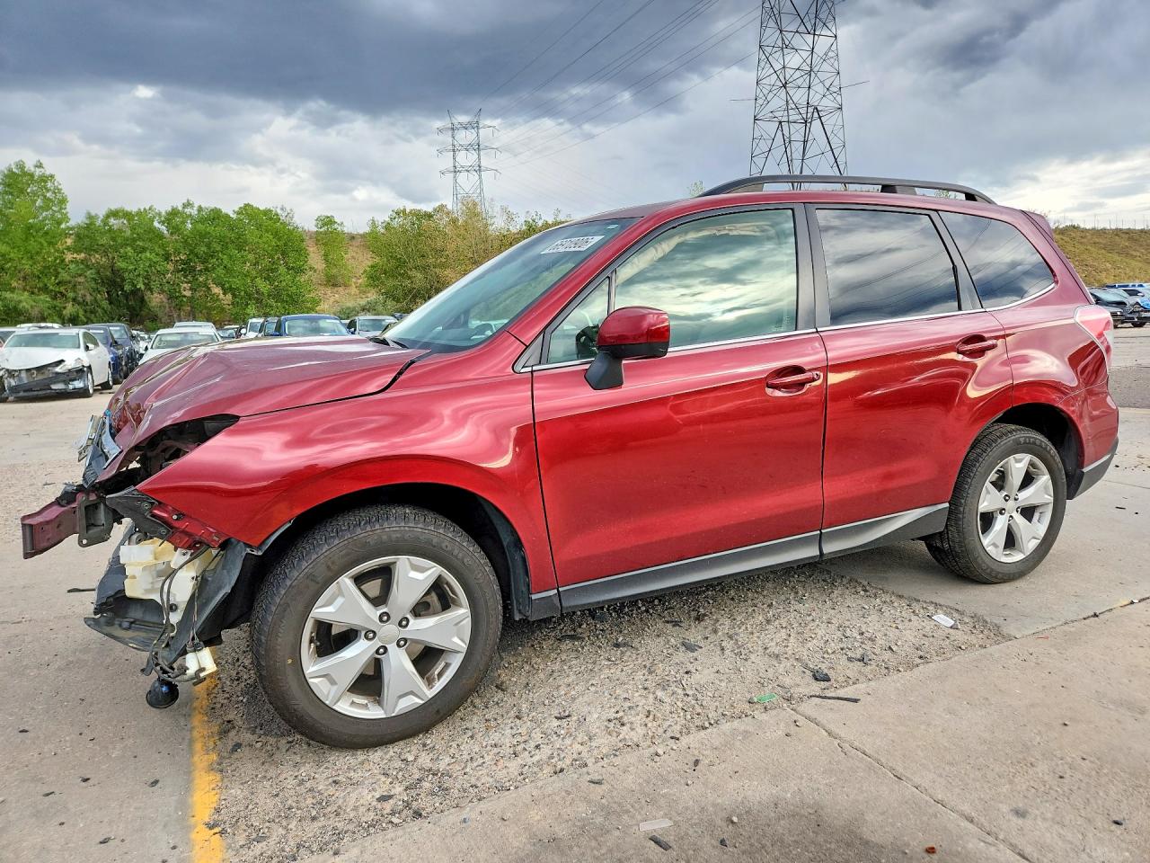 2015 SUBARU FORESTER 2.5I LIMITED | JF2SJAKC8FH548326 | UPCARS