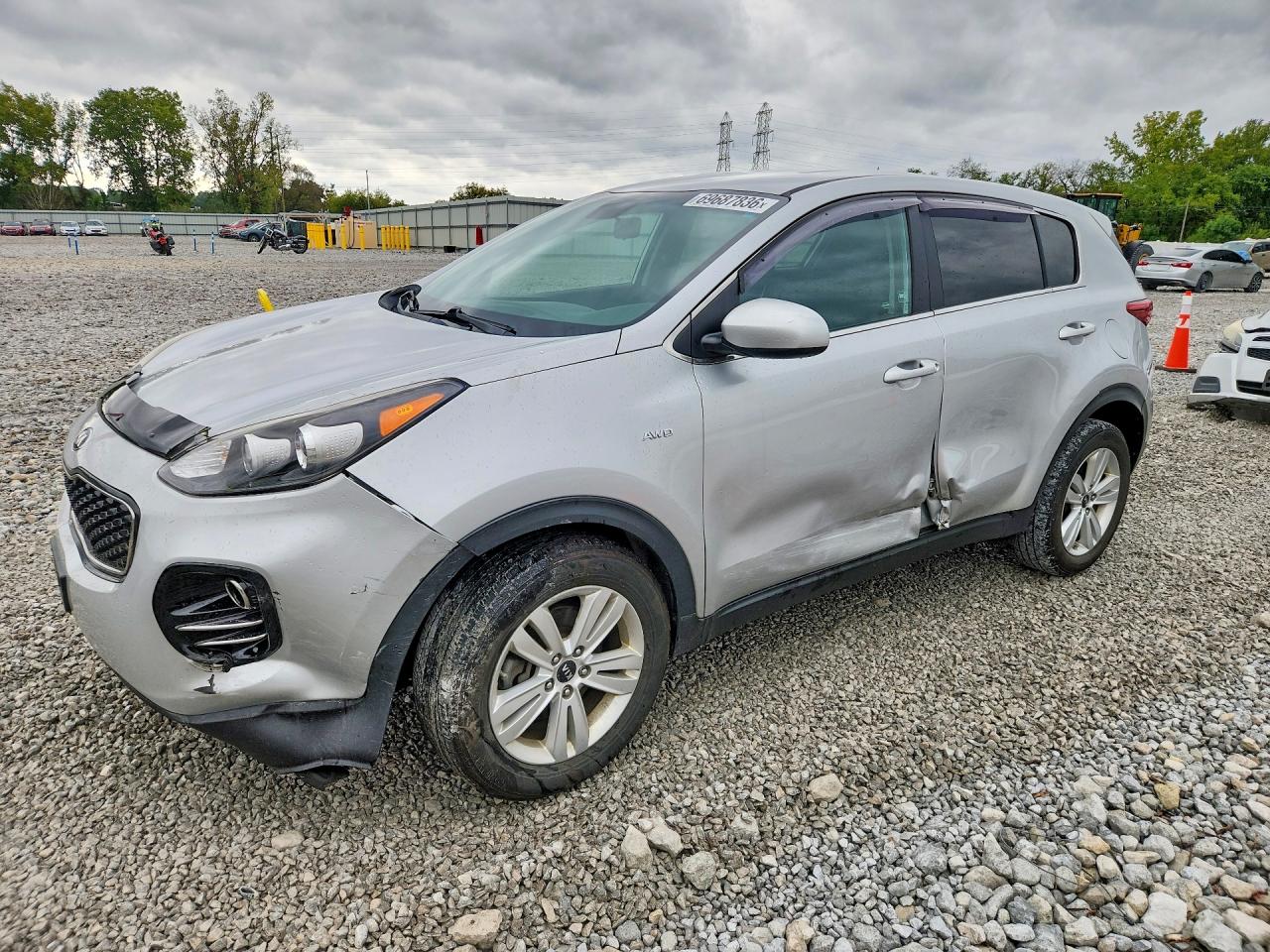 2017 KIA SPORTAGE LX | KNDPMCAC6H7139999 | UPCARS
