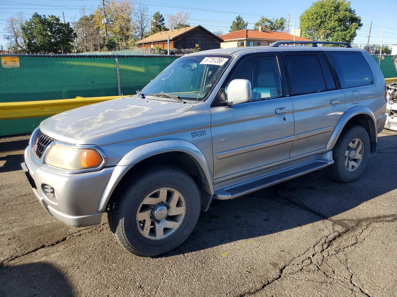2001 MITSUBISHI MONTERO SPORT LIMITED | JA4MT41R71P007429 | UPCARS