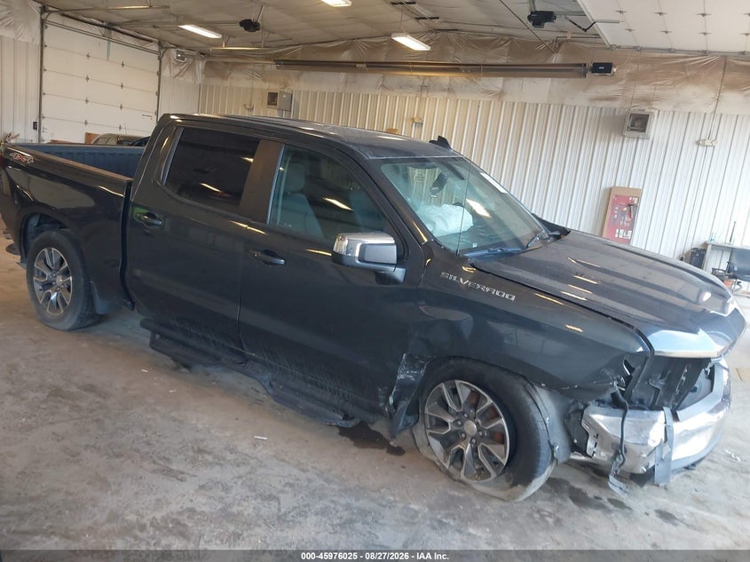 2021 CHEVROLET SILVERADO 1500 4WD  SHORT BED LT WITH 2FL | 1GCPYJEK1MZ434209 | UPCARS