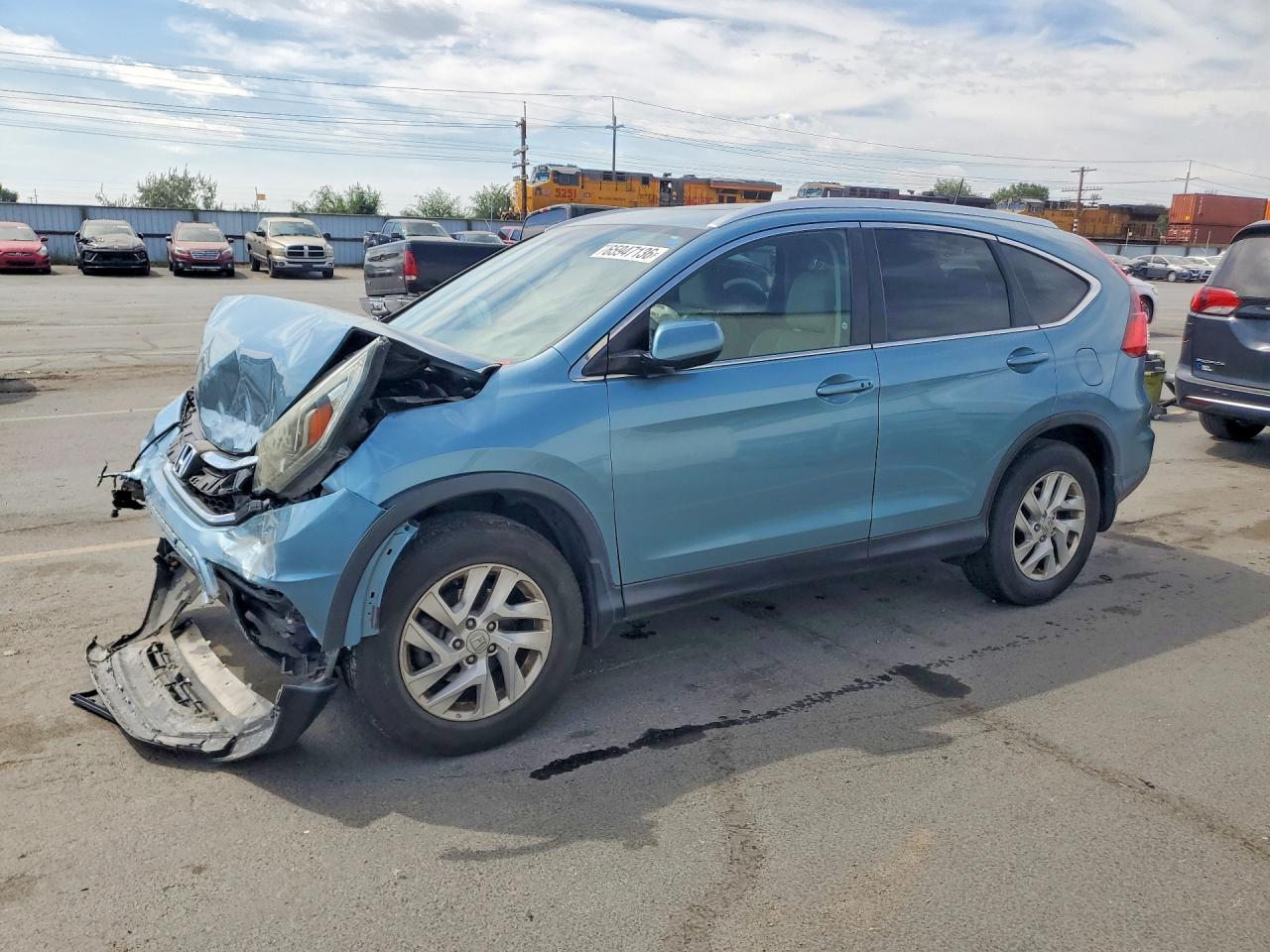2015 HONDA CRV EXL | 2HKRM4H70FH642654 | UPCARS