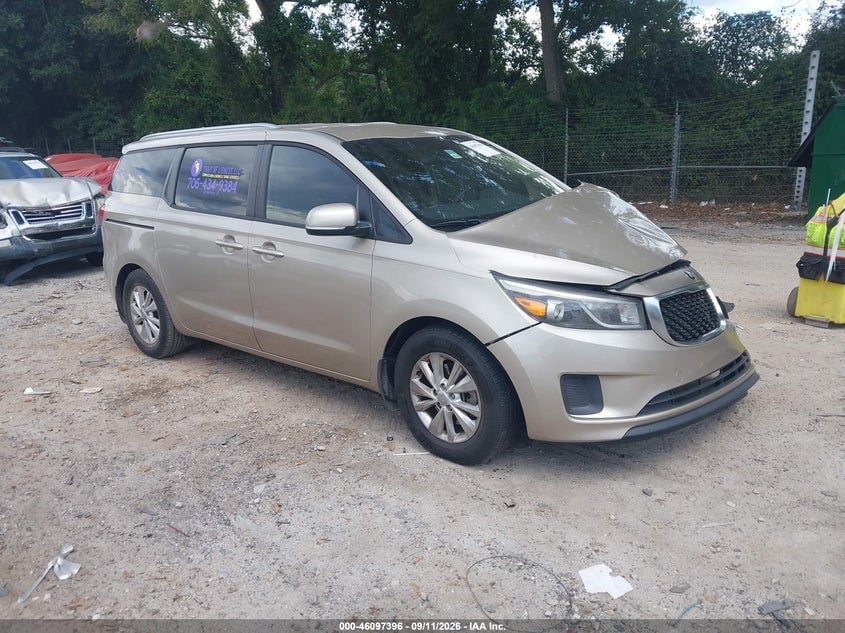 2016 KIA SEDONA LX | KNDMB5C14G6124955 | UPCARS