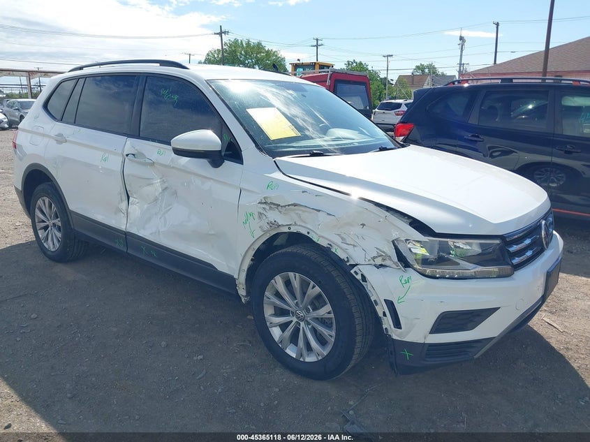 2020 VOLKSWAGEN TIGUAN 2.0T S | 3VV1B7AX6LM091314 | UPCARS
