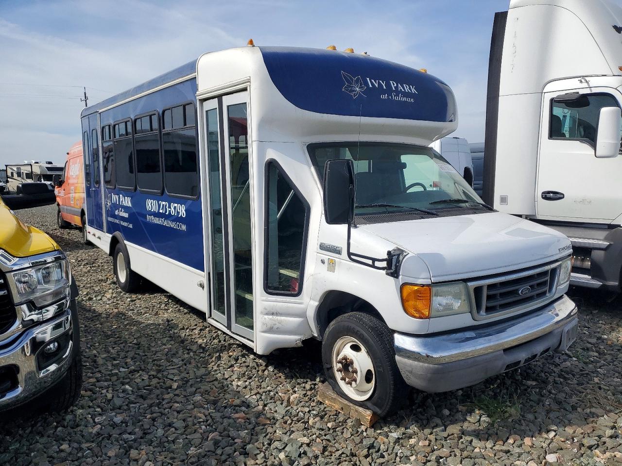 2007 FORD ECONOLIN E450 SHUTTLE BUS | 1FDXE45S87DB30155 | UPCARS