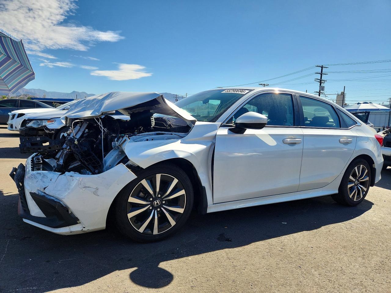 2022 HONDA CIVIC EX | 2HGFE1F75NH328248 | UPCARS