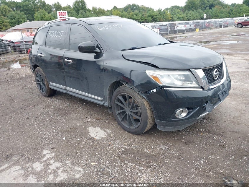 2015 NISSAN PATHFINDER PLATINUM | 5N1AR2MN8FC682558 | UPCARS