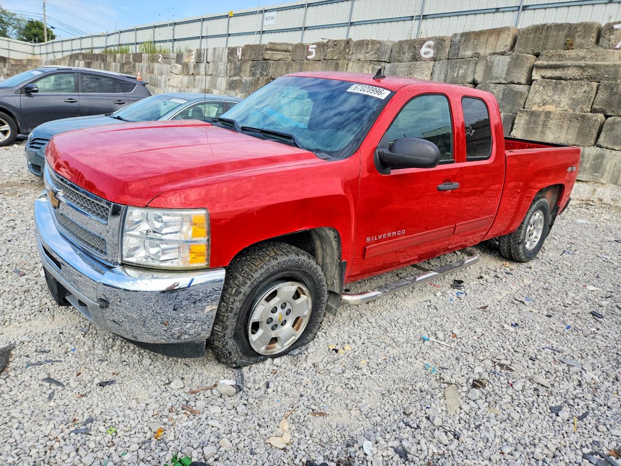 2013 CHEVROLET SILVERADO K1500 LT | 1GCRKSE73DZ218504 | UPCARS