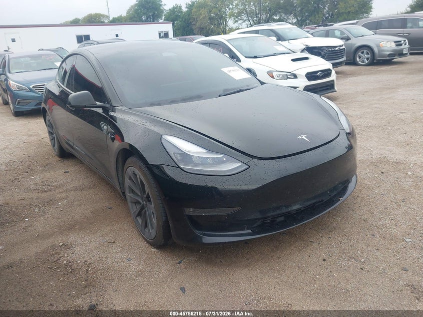 2022 TESLA MODEL 3 LONG RANGE DUAL MOTOR ALL-WHEEL DRIVE | 5YJ3E1EB0NF205096 | UPCARS