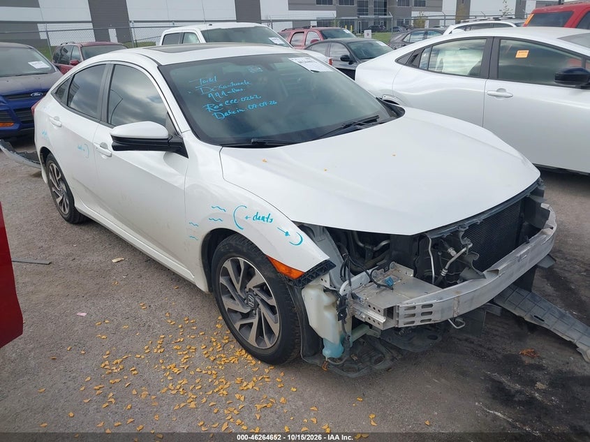 2018 HONDA CIVIC EX | 19XFC2F74JE020245 | UPCARS