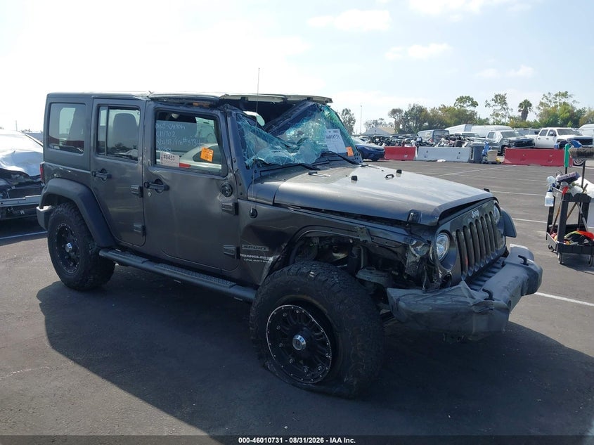 2018 JEEP WRANGLER JK UNLIMITED SPORT 4X4 | 1C4BJWDG2JL895734 | UPCARS