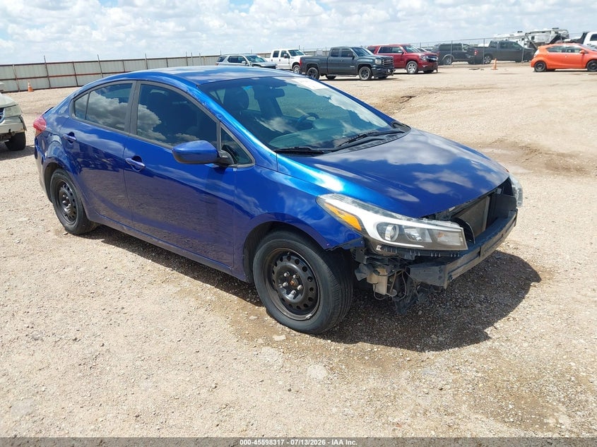 2017 KIA FORTE LX | 3KPFL4A7XHE133436 | UPCARS