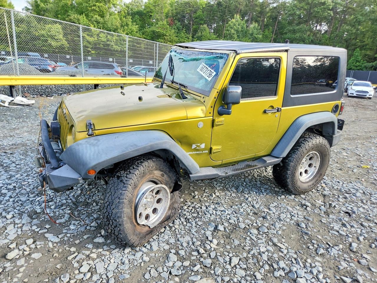 2007 JEEP WRANGLER X | 1J4FA24107L200188 | UPCARS