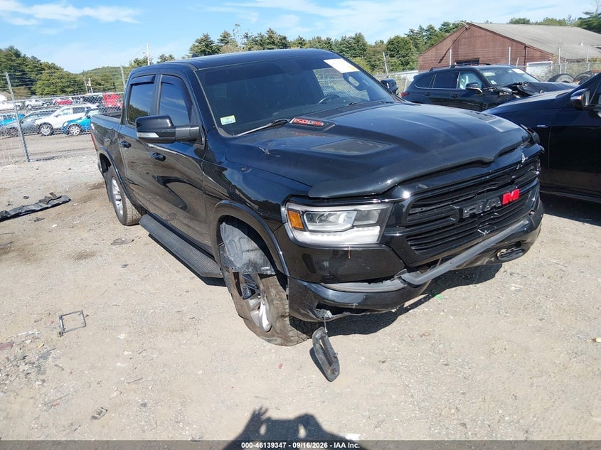 2019 RAM 1500 LARAMIE  4X4 5'7 BOX | 1C6SRFJT2KN913348 | UPCARS