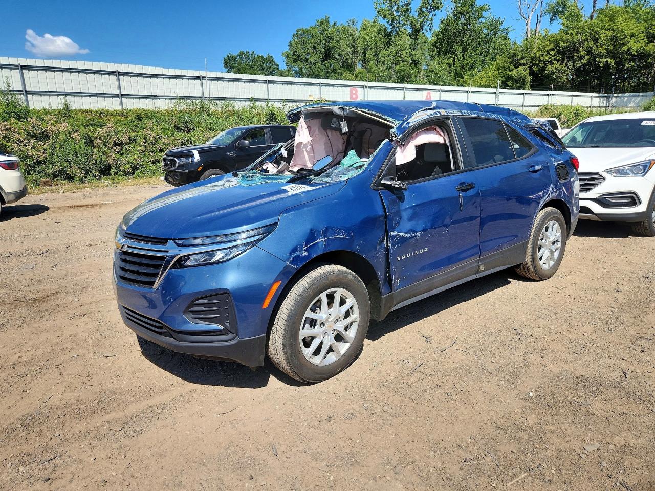 2024 CHEVROLET EQUINOX LS | 3GNAXSEG1RL209174 | UPCARS