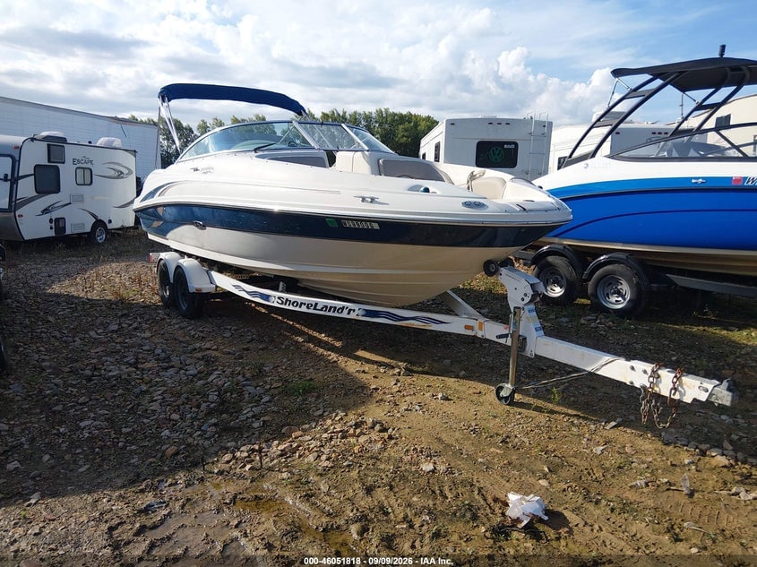 2003 SEA RAY SUNDECK 220 BOAT AND TRAILER | SERV5962E303 | UPCARS