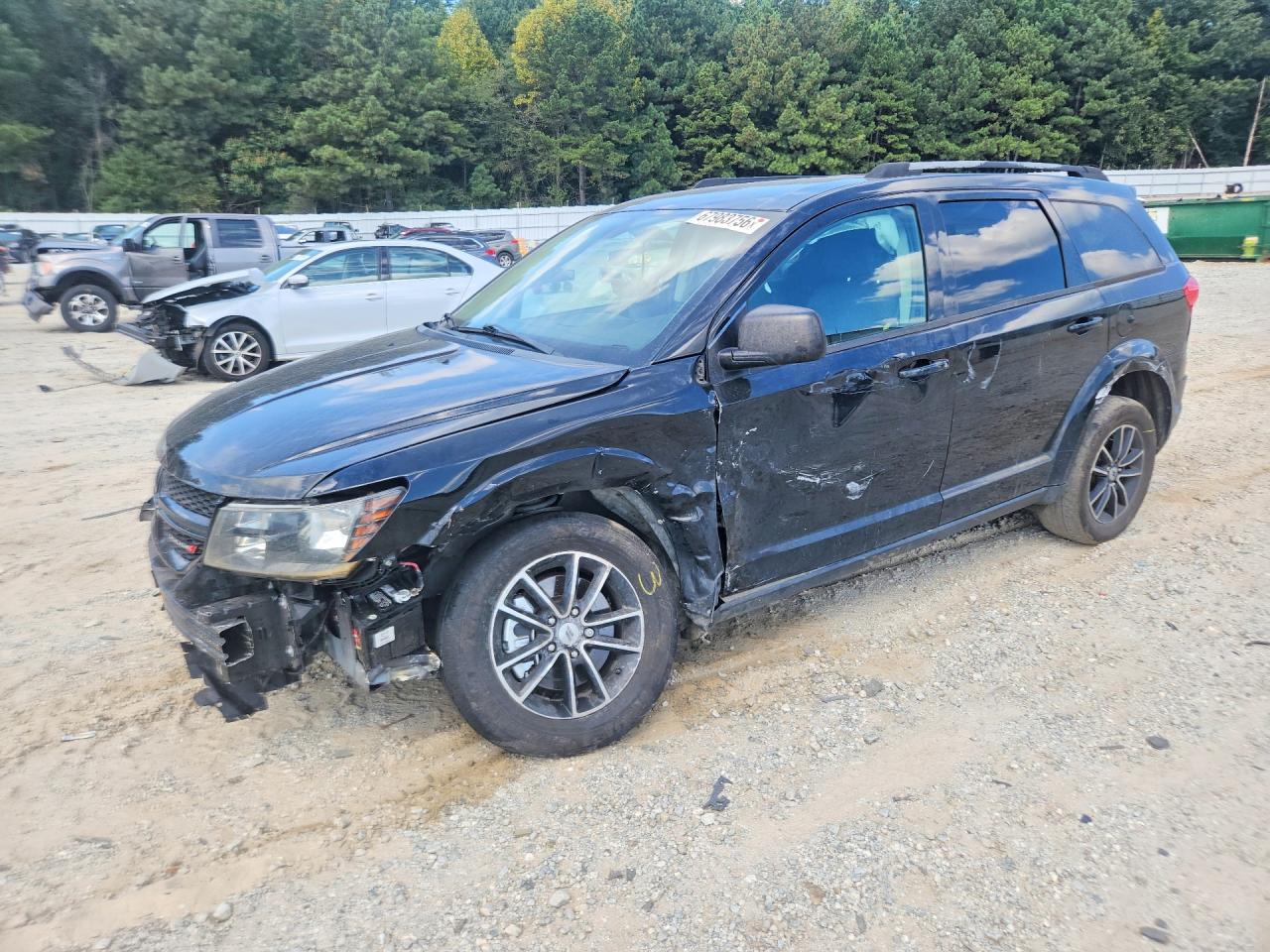 2018 DODGE JOURNEY SE | 3C4PDDAG7JT523252 | UPCARS