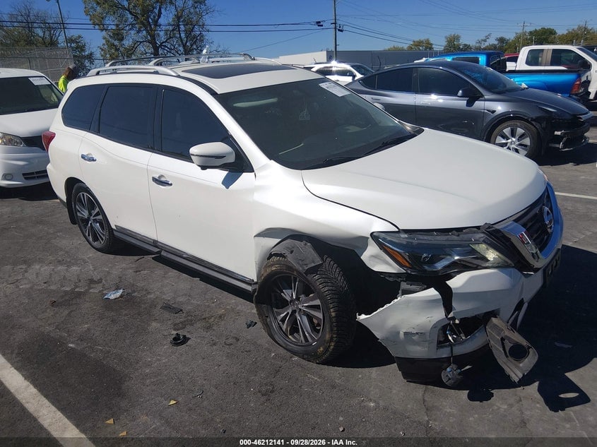 2018 NISSAN PATHFINDER PLATINUM | 5N1DR2MN8JC660663 | UPCARS